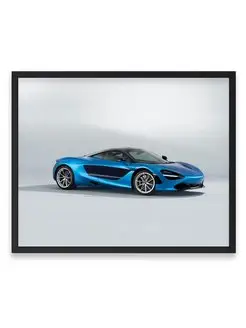 Постер, Макларен mclaren mso 720s pacific theme 40х50