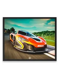 Постер 40x50, Макларен mclaren 650s gr 4