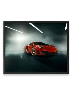 Постер в комнату, Макларен mansory mclaren mp4 12c 40х50