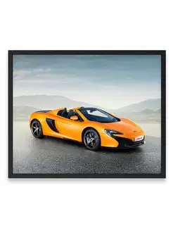 Плакат 40х50, Макларен mclaren 650s spider super