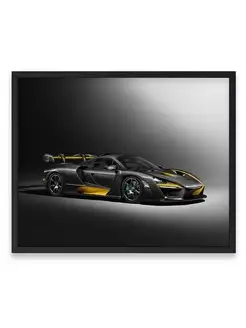 Постер 40x50, Макларен mclaren mso senna carbon theme