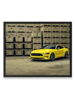 Постер в комнату, Форд velgen ford mustang 40х50