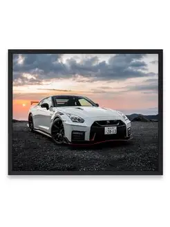 Постер, плакат, Ниссан nissan gt r nismo 40х50