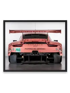 Постер 40x50, Порше porsche 911 rsr