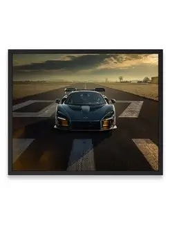 Постер 40x50, Макларен mclaren senna