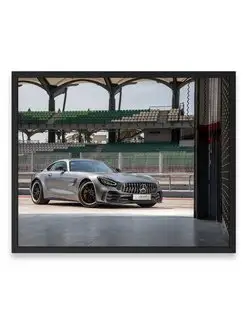 Плакат 40x50, Мерседес mercedes amg gt r