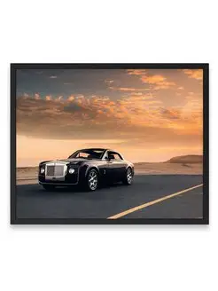 Плакат 40x50, Роллс ройс rolls royce sweptail car