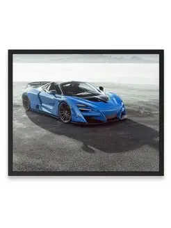 Плакат 40x50, Макларен mclaren 720s spider n largo