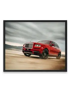 Постер, плакат, Роллс ройс rolls royce suv 40х50