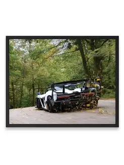 Постер, плакат, Макларен mclaren senna gtr 40х50