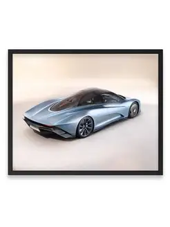 Постер интерьерный, Макларен mclaren speedtail 40х50