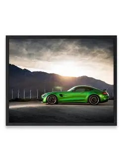 Постер 40x50, Мерседес mercedes amg gt r