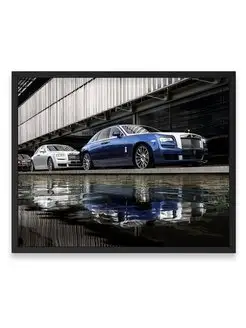 Постер, Роллс ройс rolls royce ghost zenith collection 40х50