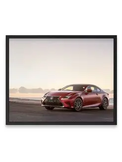 Постер интерьерный, Лексус lexus rc 300 f sport 40х50