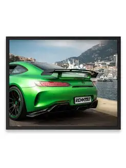 Постер 40х50, Мерседес renntech mercedes amg gt r