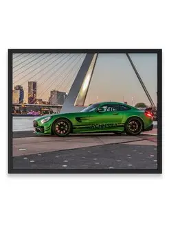 Постер 40x50, Мерседес renntech mercedes amg gt r