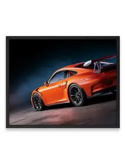 Постер, Порше porsche 911 gt3 rs cgi 40х50