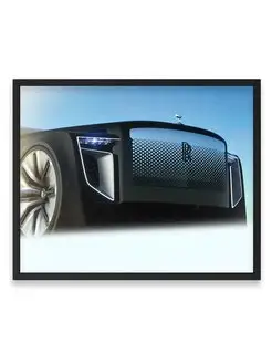 Постер 40x50, Роллс ройс rolls royce exterion bonnet