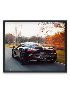 Постер, плакат 40x50, Макларен manhart mclaren 720s