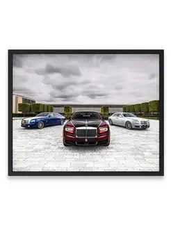 Постер, Роллс ройс rolls royce ghost zenith collection 40х50