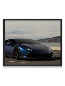 Плакат 40х50, Ламборгини lamborghini huracan