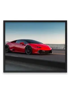 Плакат 40x50, Ламборгини lamborghini huracan