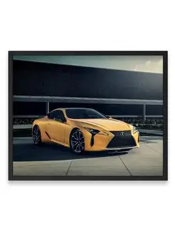 Постер в комнату, Лексус lexus lc 500 40х50