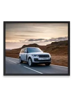 Постер 40x50, Машина range rover autobiography p400e lwb