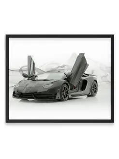 Постер, Ламборгини mansory lamborghini aventador 40х50