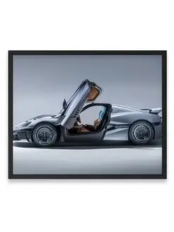 Плакат 40x50, Машина rimac c two doors open