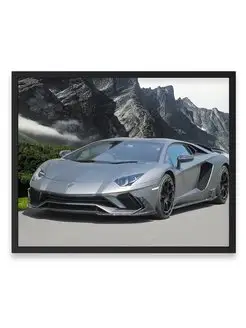 Постер 40х50, Ламборгини mansory lamborghini aventador s