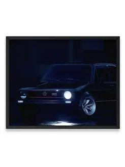 Постер 40x50, Фольксваген volkswagen golf gti nfs