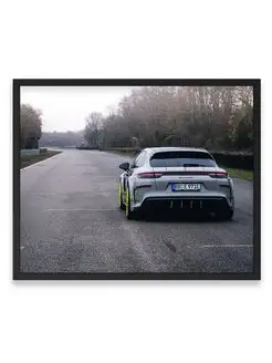 Плакат 40х50, Порше techart porsche panamera turbo