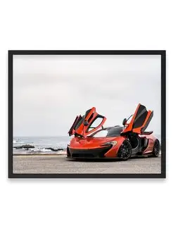 Плакат, Макларен mclaren p1 sportscar 40х50