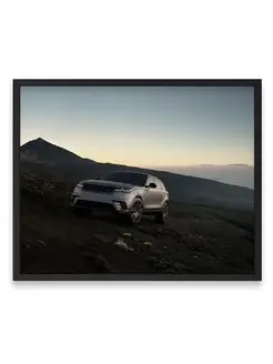 Постер 40x50, Машина range rover velar cgi