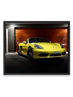 Постер 40x50, Порше porsche 718 boxster