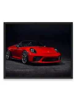 Постер, Порше porsche 911 speedster ii 40х50