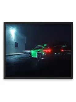 Постер, Порше porsche 918 rs 40х50