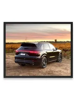 Постер, плакат, Порше porsche cayenne turbo 40х50