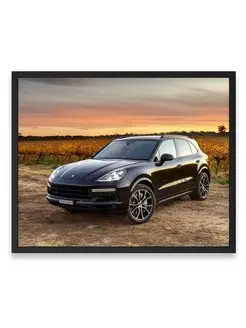 Постер, плакат, Порше porsche cayenne turbo 40х50