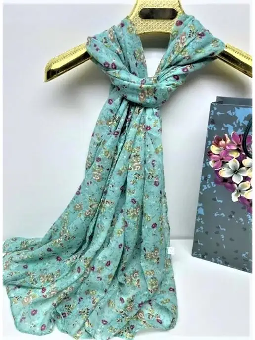 °•. Палантин «Spring Drops» .•°