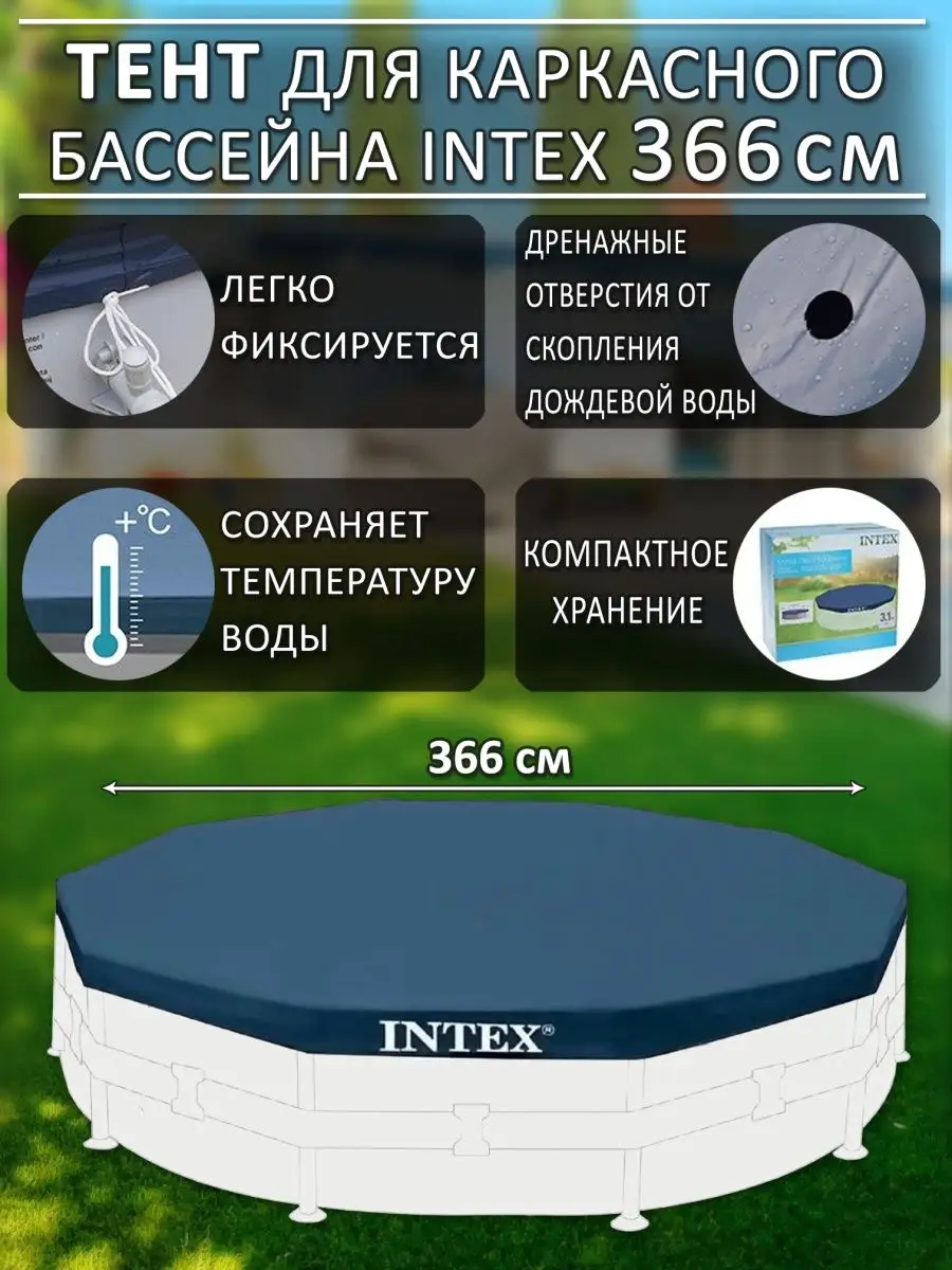 Навес для каркасного бассейна №24 на заказ с бесплатной доставкой и установкой в Электрогорске