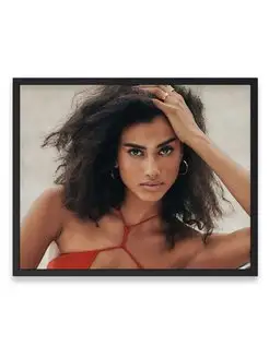 Постер в комнату, Иман Хаммам, Imaan Hammam 40х50