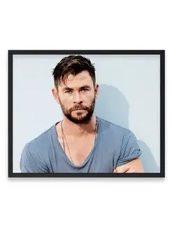 Постер интерьерный, Крис Хемсворт, Chris Hemsworth 40х50