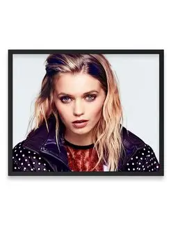 Постер интерьерный, Эбби Ли, Abbey Lee 40х50