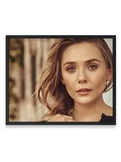 Постер интерьерный, Элизабет Олсен, Elizabeth Olsen 40х50