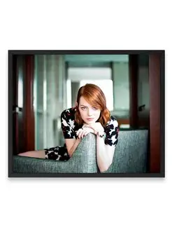 Постер 40x50, Эмма Стоун, Emma Stone