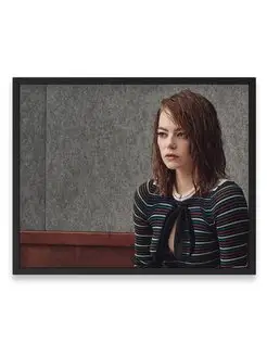 Плакат, Эмма Стоун, Emma Stone 40х50