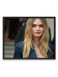 Постер 40x50, Кара Делевинь, Cara Delevingne