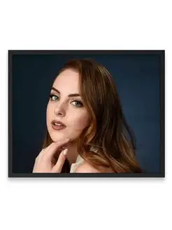 Постер интерьерный, Элизабет Гиллис, Elizabeth Gillies 40х50